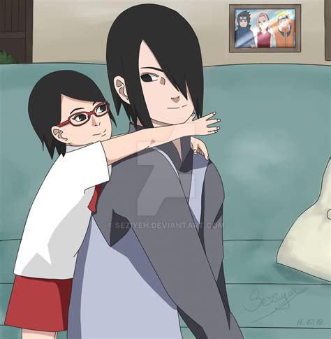 sasuke love sarada